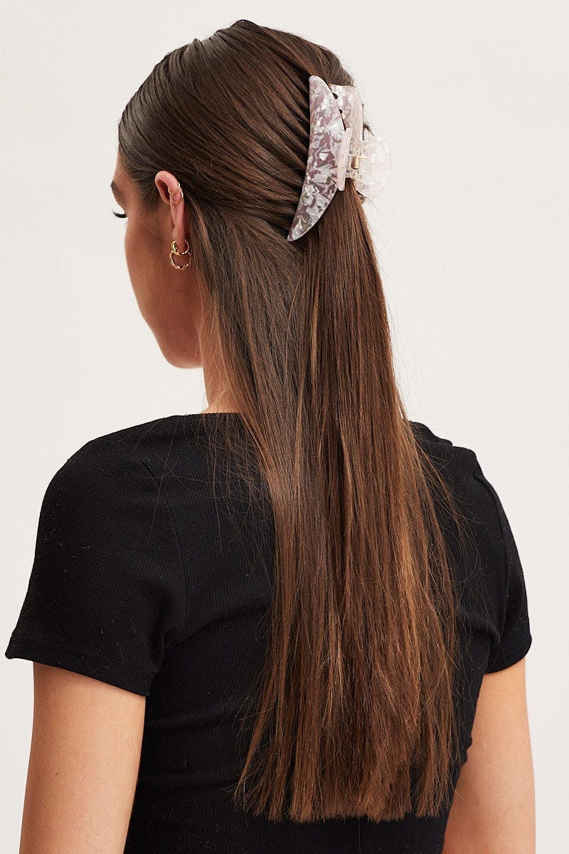 Pink Large Hair Claw