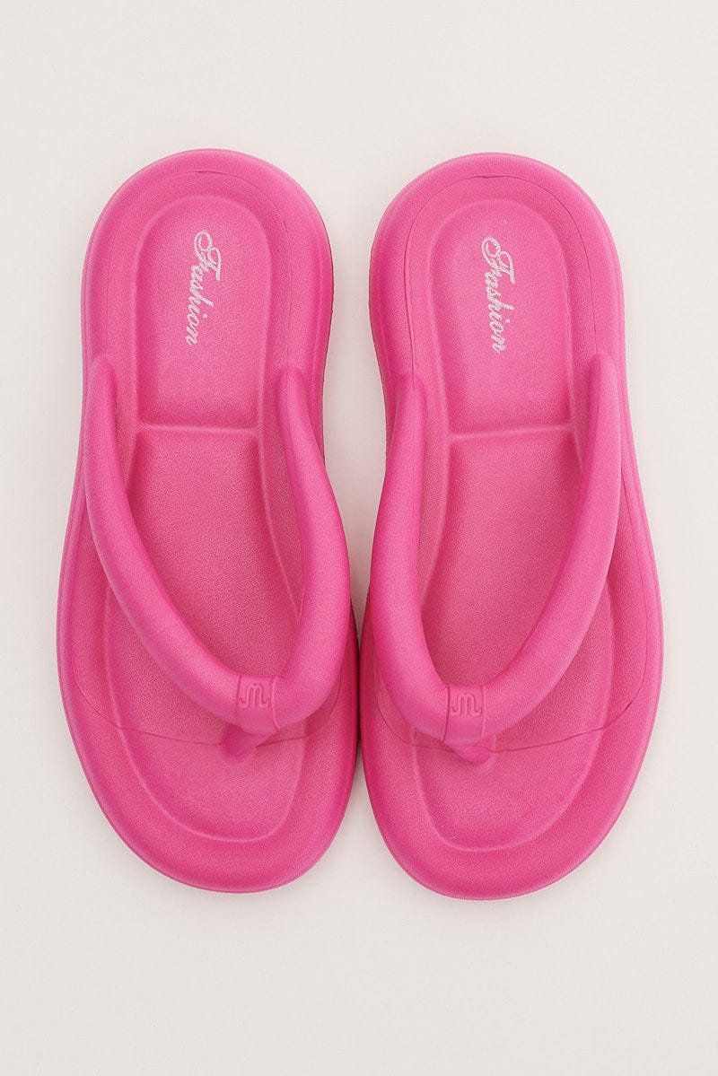 Pink Toe Post Slippers - Image 2