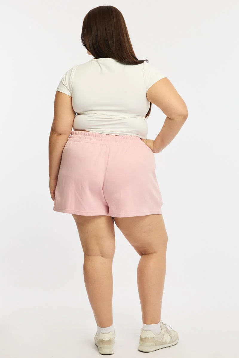 Pink Track Shorts - Image 5
