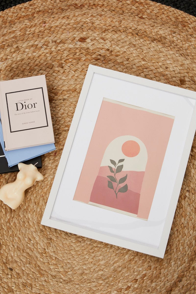 Print Archway And Plant 30Cm By 40Cm Poster Print