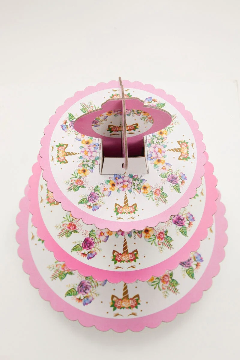 Print Plus Unicorn Cup Cake Stand - Image 3