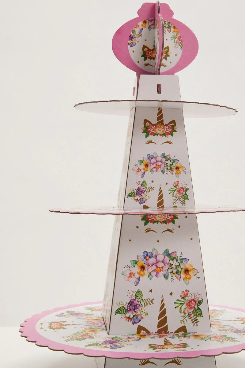 Print Plus Unicorn Cup Cake Stand - Image 4