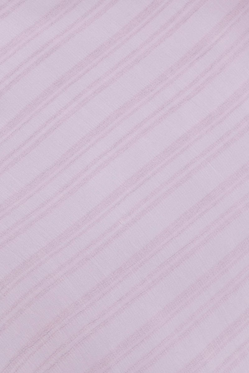 Purple Midi Dress Sleeveless Ruched Bust - Image 6