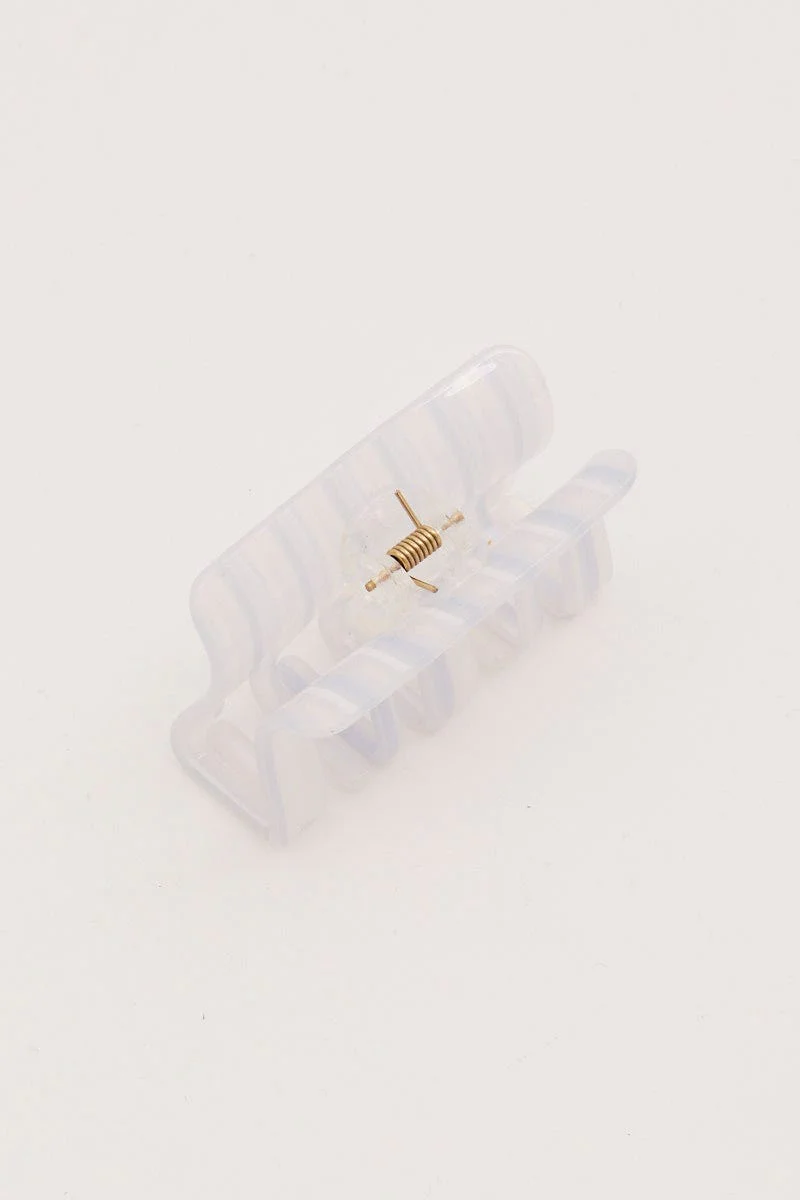 Purple Stripe Claw Clip - Image 2