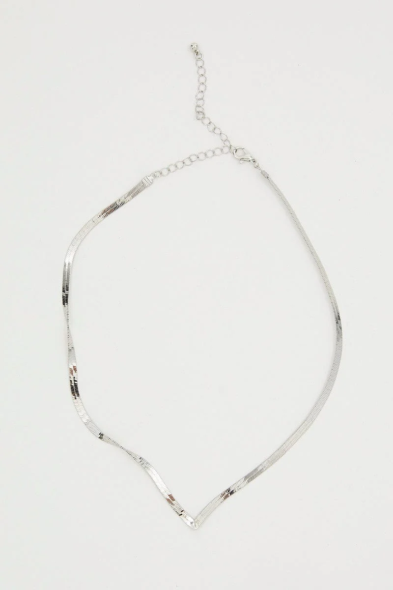 Silver Necklace None - Image 2