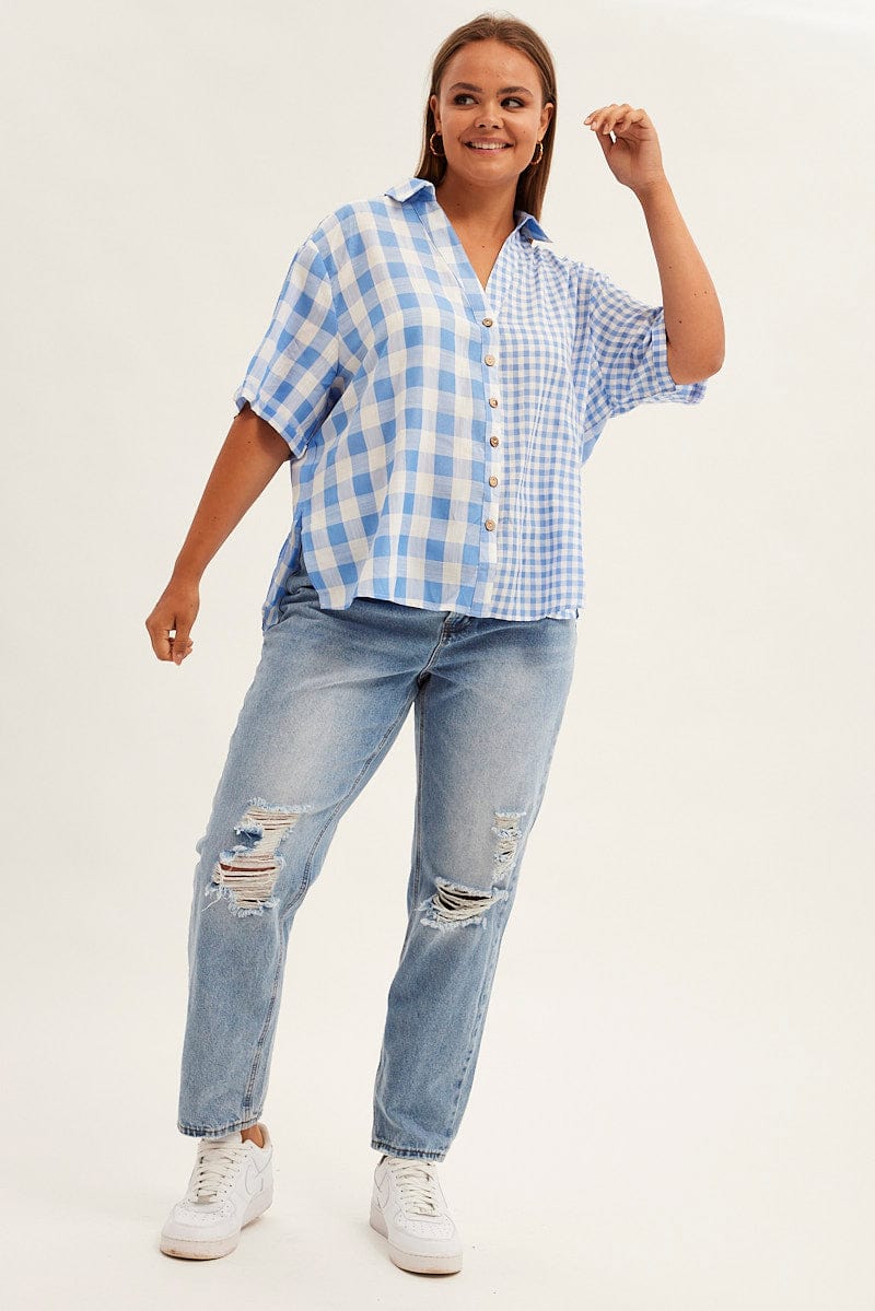 Stripe Relaxed Shirt Short Sleeve - Image 2