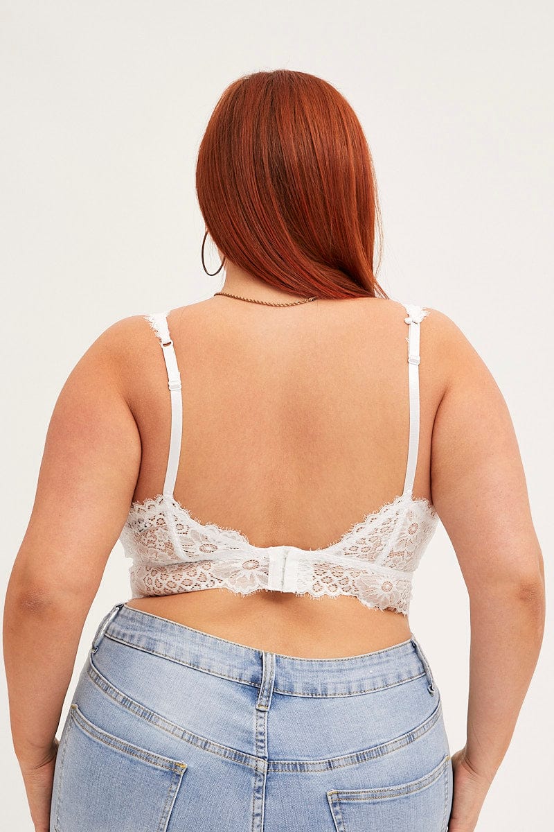 White Bralette Lace - Image 3
