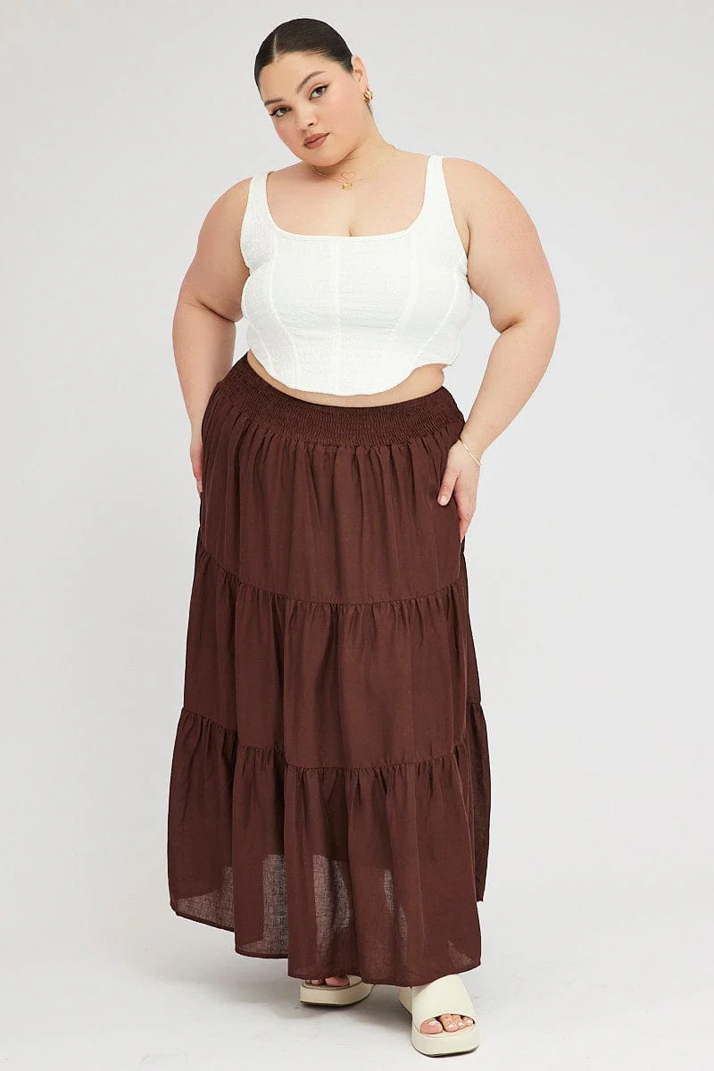 White Corset Top Round Neck - Image 3
