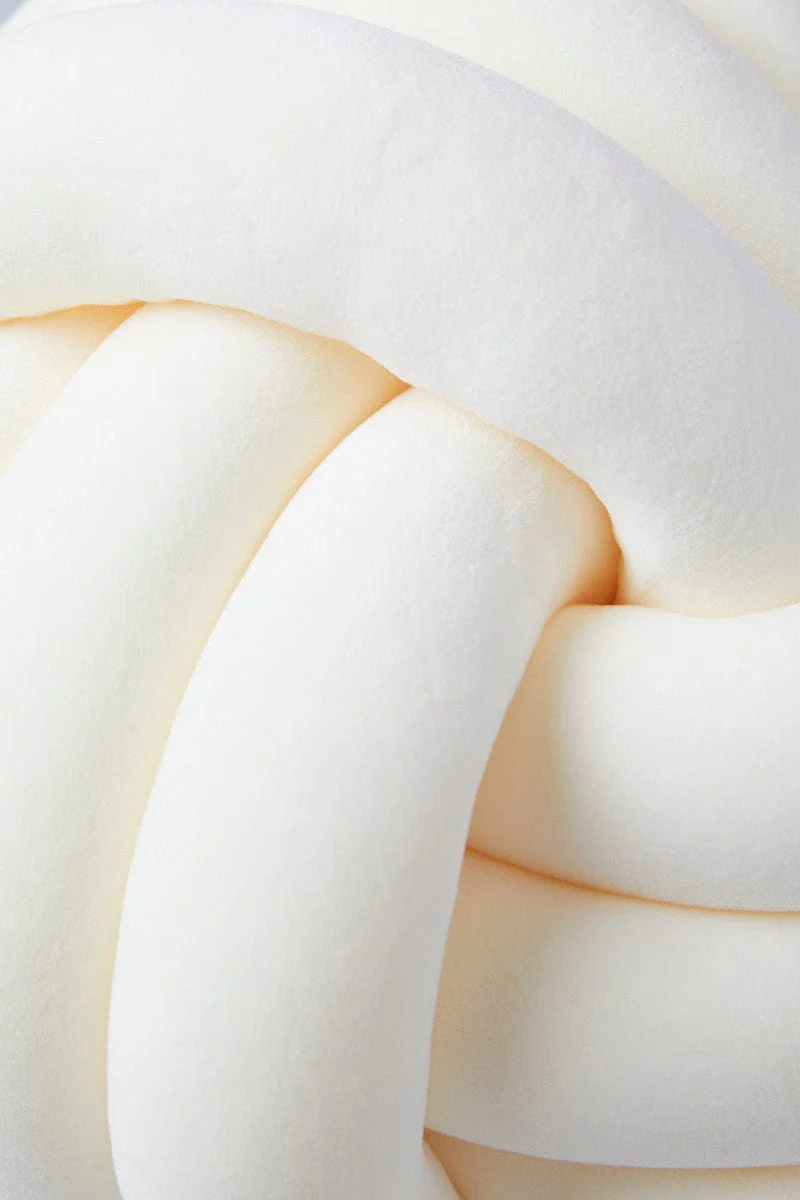 White Knot Cushion - Image 2