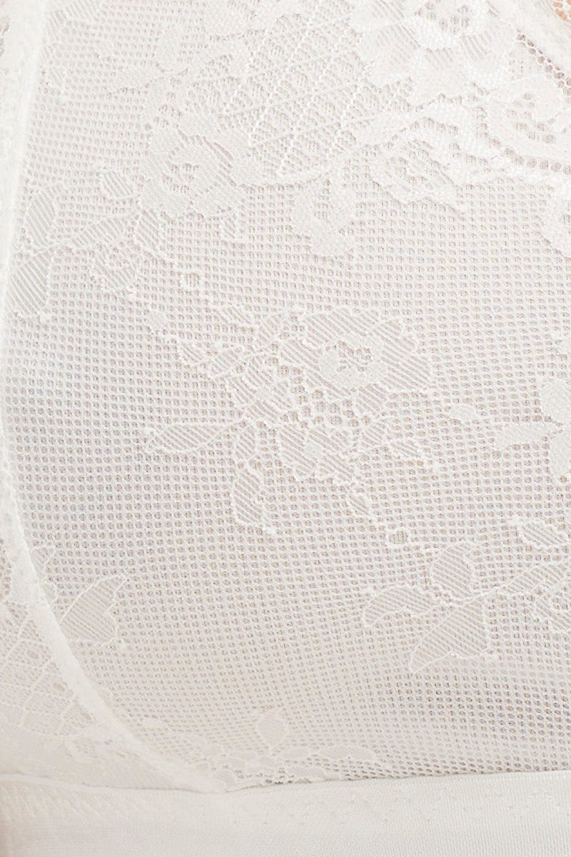 White Lace Bralette - Image 4