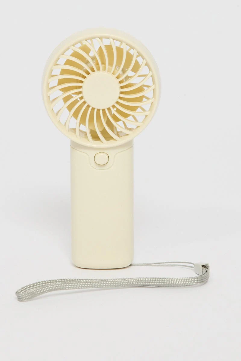 White Mini Fan