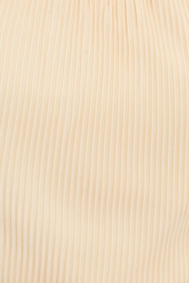 White Plisse Top Sleeveless - Image 6