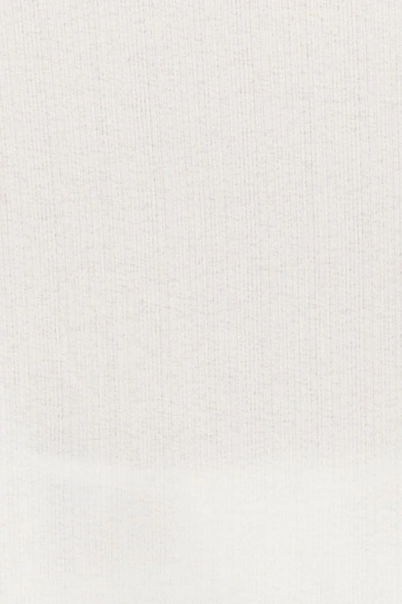 White Ruffle Sleeve Tie Up Crop Cardigan - Image 6