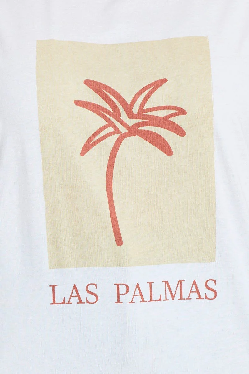 White Short Sleeve Jersey Crew Neck - Image 6