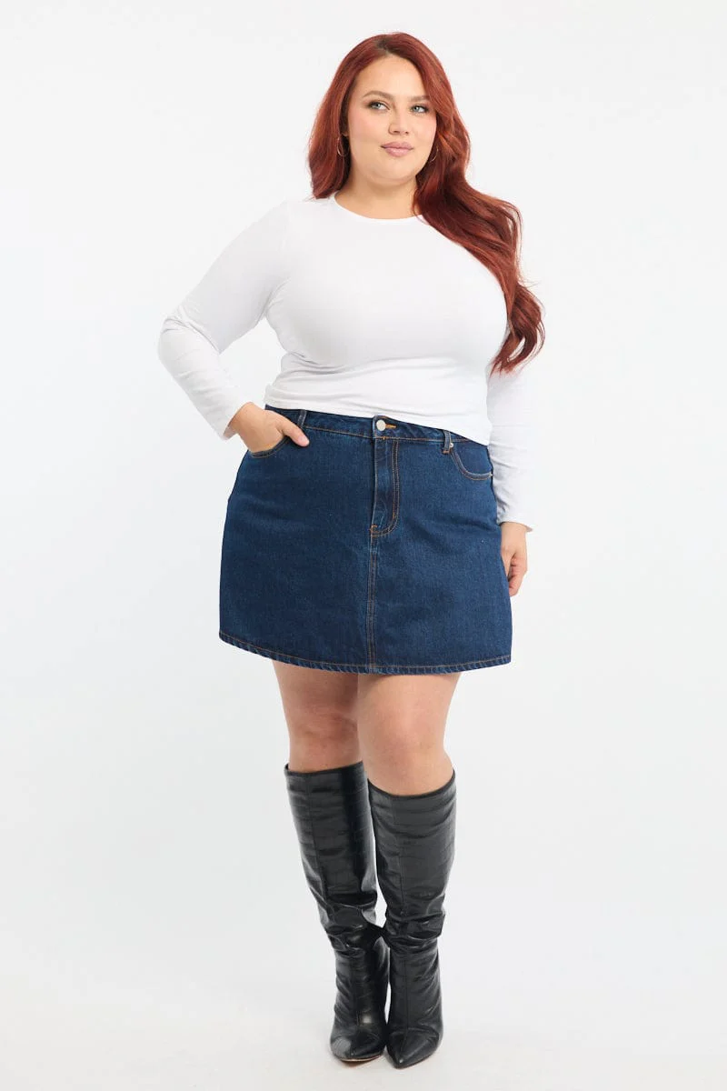 White Supersoft Fleece Top Long Sleeve - Image 5