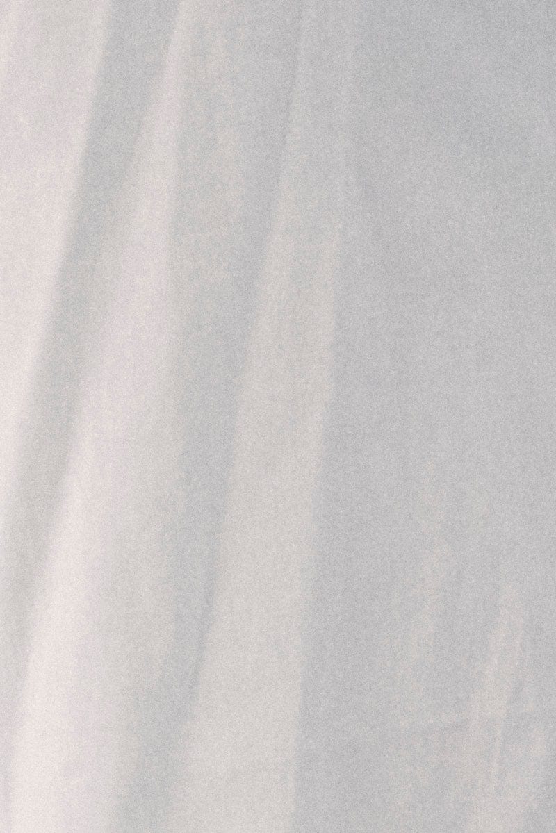 White Wide Leg Pants Pleat Front - Image 7
